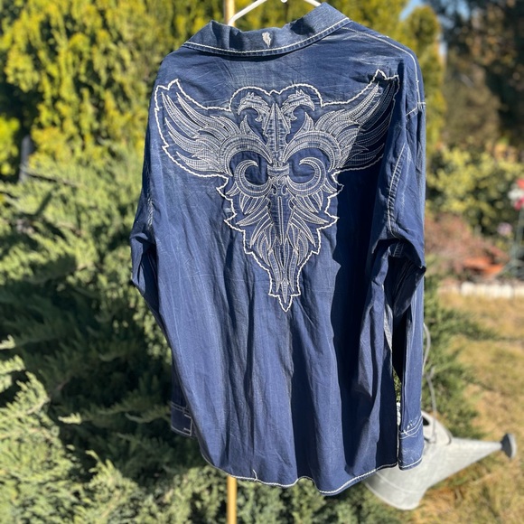 Mens XXL BUCKLE ROAR LONG SLEEVED SHIRT GREAT CONDITION - Picture 4 of 6